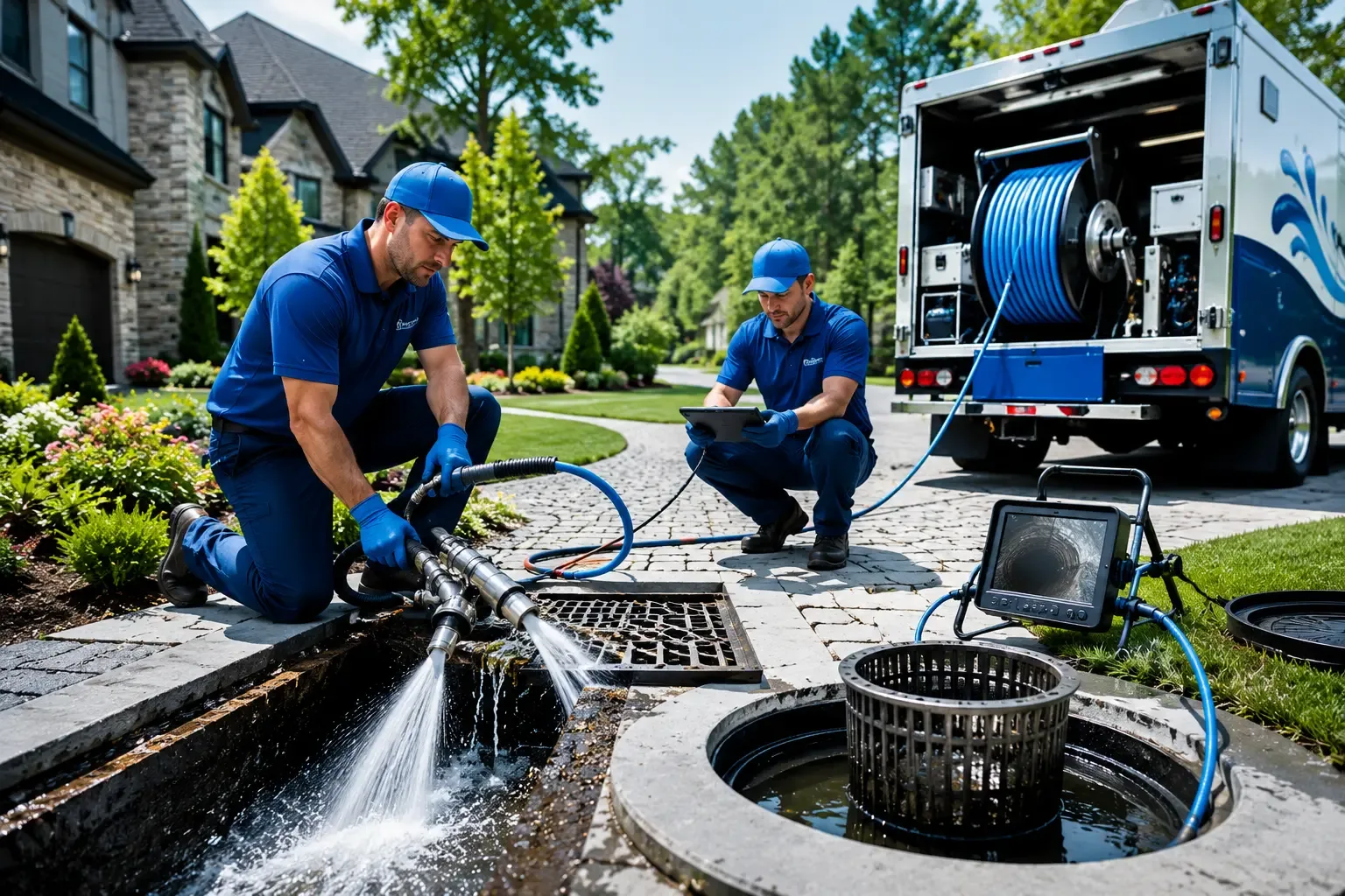 Local outdoor drain cleaning professionals in Odessa, MO